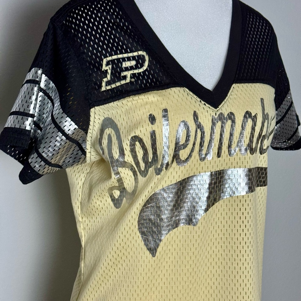 NCAA Purdue Boilermakers Mesh Jersey, G-III 4Her by Carl Banks